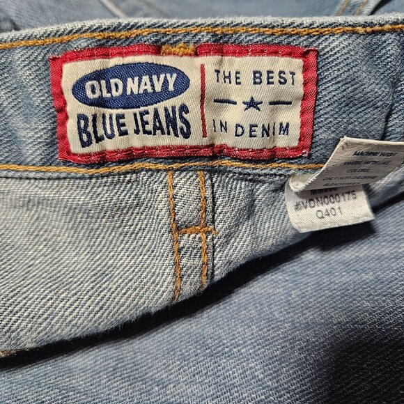 Old Navy Jeans Womens Plus Size 18 Boot Cut Mid Rise Light Wash Denim Pants - Picture 4 of 5